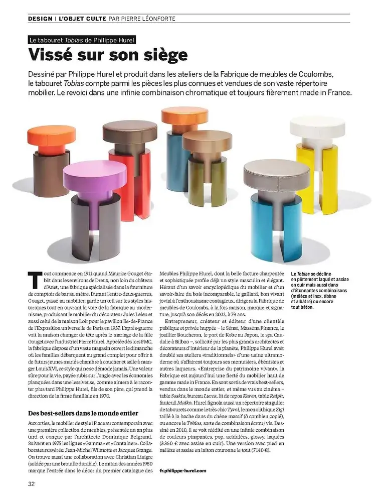 PHILIPPE HUREL - BEAUX ARTS Magazine - Novembre 2024